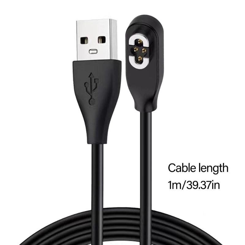 3.28ft Magnetic Earphone Charging Cable Wire for S710/S800/S830/S810 Earphones Charging Cord Support Data