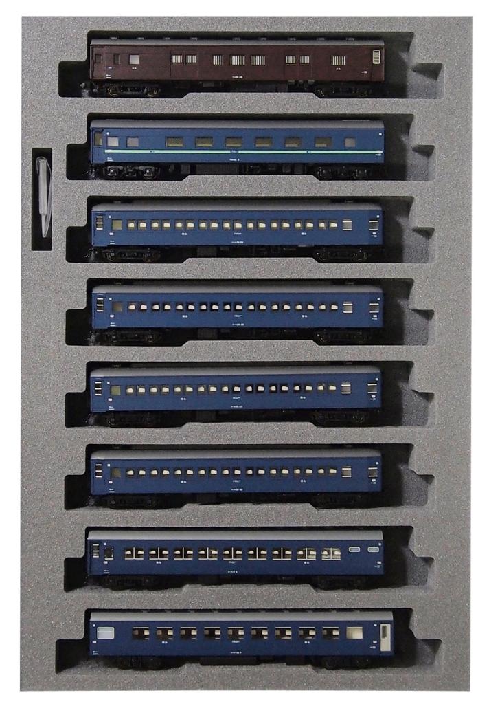 KATO N gauge sleeper express Ondo basic 8-car set special project product 10-1348 railway model passenger car