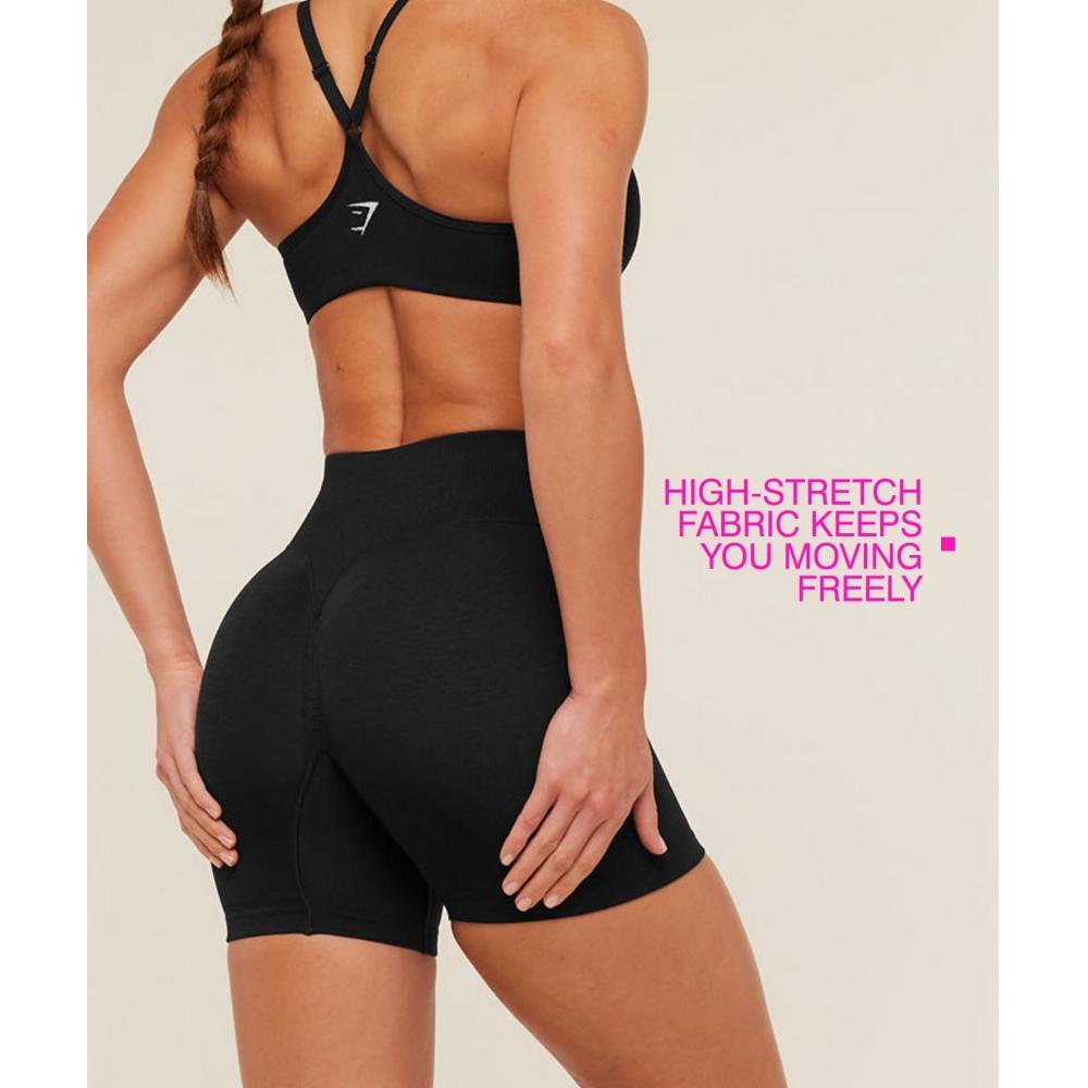 Gymshark Interval Seamless Short Black B6b3k Bb2j