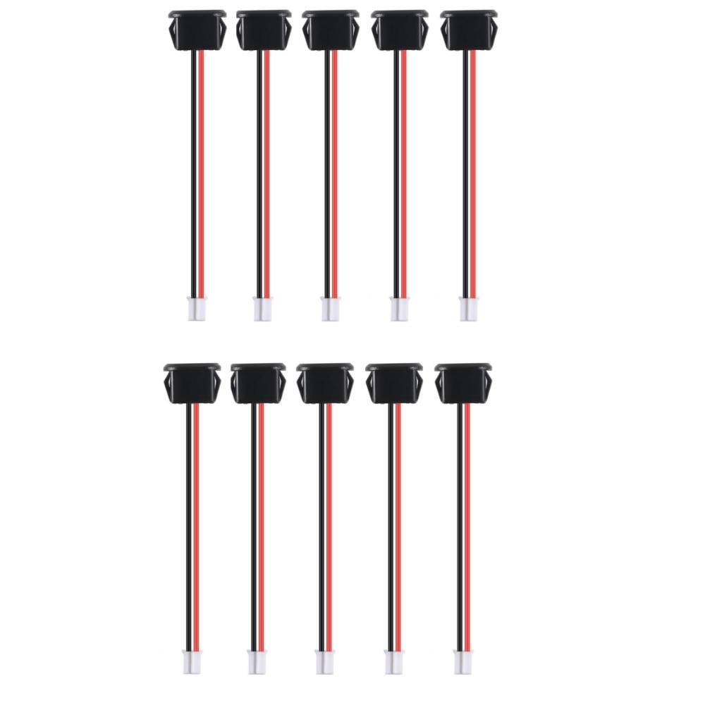 5/10/15PCS Type-C Female Chassis Connector with Terminal 2Pin USB Connectors Type-C Female Chassis Direct Crimp Jack Female