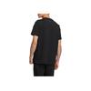 Adidas Neo Letter Print Breathable Casual Sports Round Neck Short Sleeve T-Shirt Unisex Tops Black HS8854