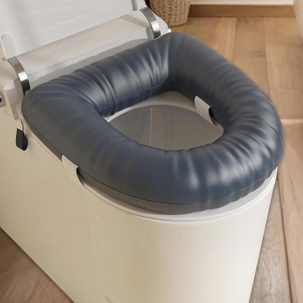 Toilettensitzerhöhung Toilettensitzbezug Praktisch Flexibel Wiederverwendbar Toilettensitzkissen