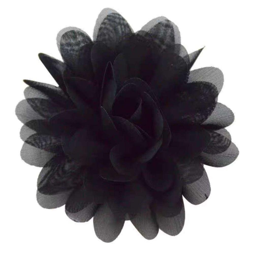 

Metal Niche Design Girl Gift Korean Style Ring Dance Props Finger Ring Cloth Jisoo Flower Ring