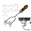 Multifunctional Sink Wrench Adjustable Basin Faucet Installer Spanner Sink Faucet Installer Removal Wrench For Bathroom Kitchen