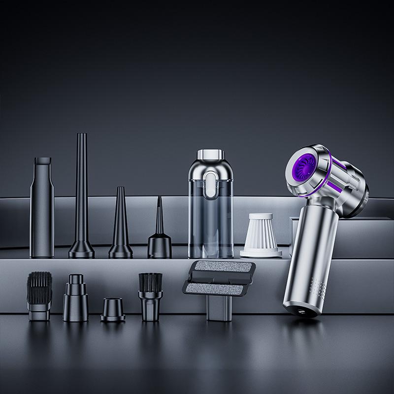 Cross-border Car Vacuum Cleaner, Brushless Motor, High-power Electric Dust Blower, Vacuum Inflator, Four-in-one Handheld