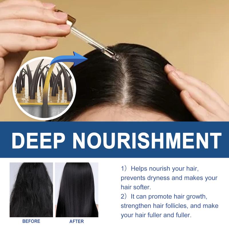 Repair Essential Hair Oil for Dry Frizzy Hair Ends Smooth Nourish Moisturize Lightweight NonGreasy Everyday Use