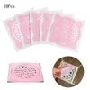 10 pcs Bathtub Disposable Sink Shower Bath Hair Catcher Mesh Stickers Filter Floor Drain Cover