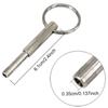 Para Jura Capresso SS316 Reparo Ferramenta de Segurança Parafusos de Cabeça Oval Bit Especial Serviço de Remoção de Chave para Máquina de Café