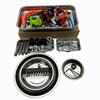 1Pcs Round Square Magnetic Parts Tray Silver Magnet Tool Organizer Stainless Steel Multifunctional Parts Bowl