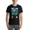Miami Marlins Basebollagströja 8-bitars Nintendo NES Retro Vintage T-shirt