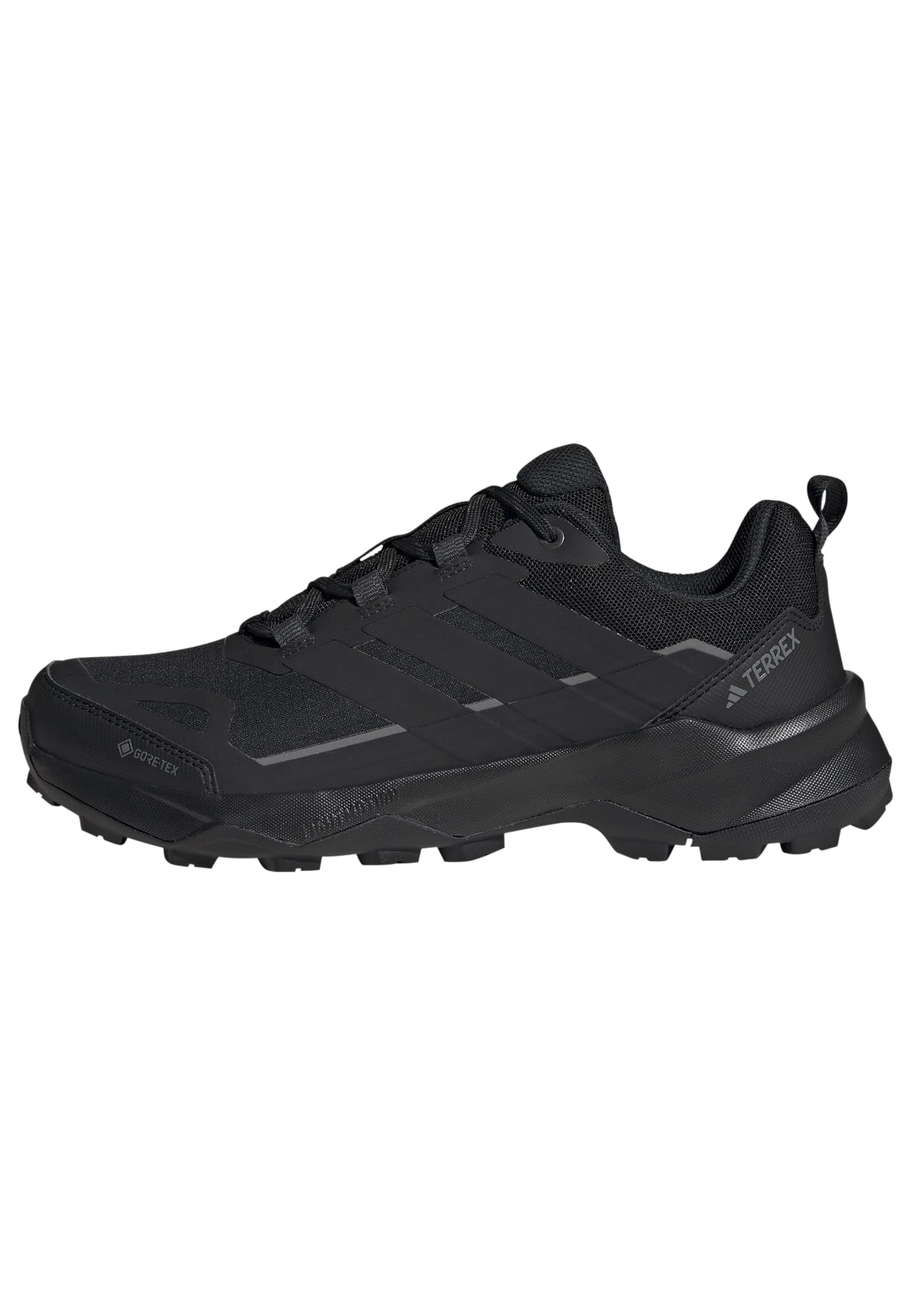 

Adidas Terrex Skychaser AX5 Треккинговые Унисекс Основной Размер Обувь GORE-TEX, Взрослые, NMQ33, Черный/Основной Черный/Угольный (JQ2210), 25.5cm