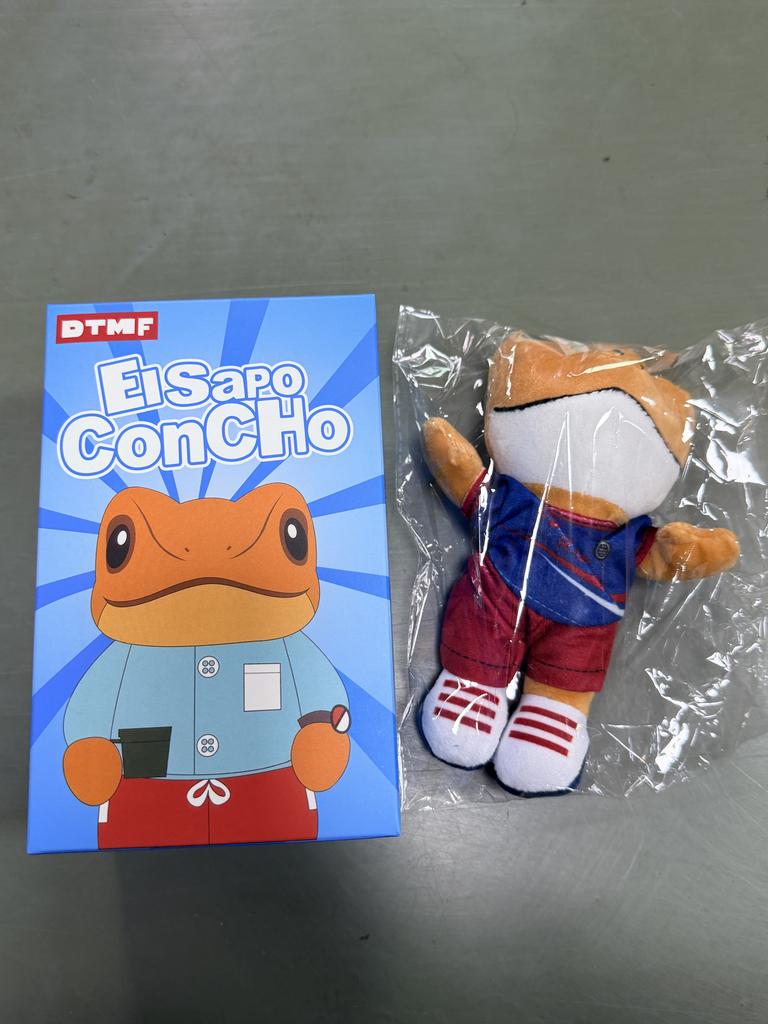 Style Puerto Rican Frog Stuffed Animal,Bad Bunny El Sapo Concho Plush Toy,Unique Rare Collectible Gift For Fans, Reggaeton Music