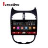 1+16GB Car Radio For Peugeot 206 206CC 206SW 2000-2016 Citroen C2 2004-2008 Player Android WIFI GPS Navigation Stereo 2din