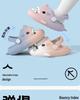 Gradient Shark Kids' Non-Slip Summer Clog Slippers – Cute, Soft Sole for Boys and Girls