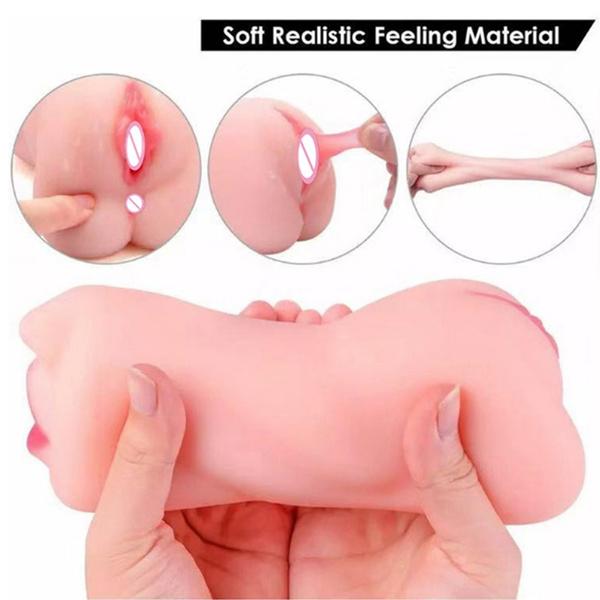 Double Point Name Mouth Masturbation Anime Airplane Cup TPE Inverted Mold Sexy Toy