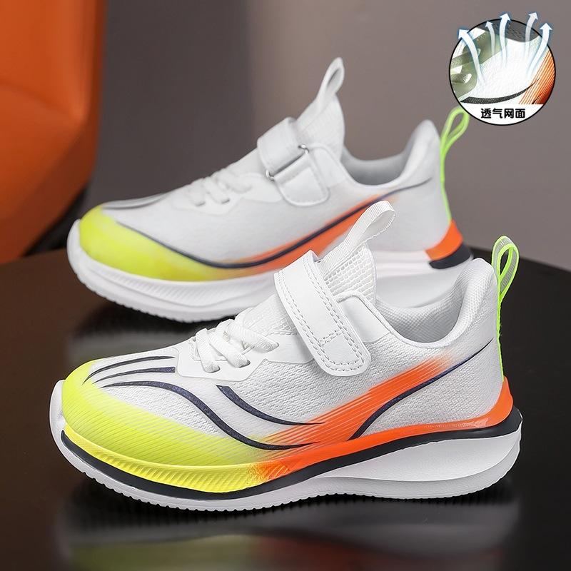 Boys shoes 2025 spring and autumn mesh classmates boys sports shoes middle and older children running shoes children's sports shoes tide