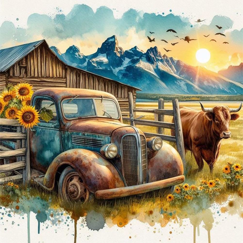 

Полный комплект наклеек из комплекта Öko-Baumwolle 11 CT Kreuzstich-Set «Wester» 1