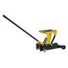 Low Profile Floor Jack, 2 Ton Capacity, Steel Racing Floor Jack with Single Piston Quick Lift Pump & Wheels, Hydraulic Trolley Car Lift for Cars,
