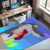 Zig & Sharko Printed Carpet Rug for Office Chair Living Room Bedroom Kitchen Room Decor Gifts