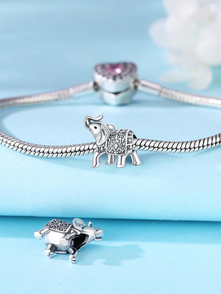 Charms Plata Cute Cats Dogs And Butterflies Beads Copper Plated Fit Copperoriginal Bracelet For Jewelry Making Diy Charm