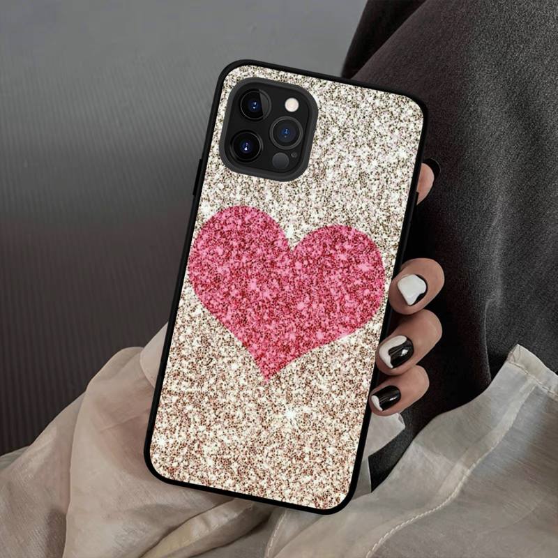 Bellissima Custodia per Telefono Rosa Oro Silicone Morbido per iphone 14 13 12 11 Pro Mini XS MAX 8 7 6 Plus X XS XR Copertura