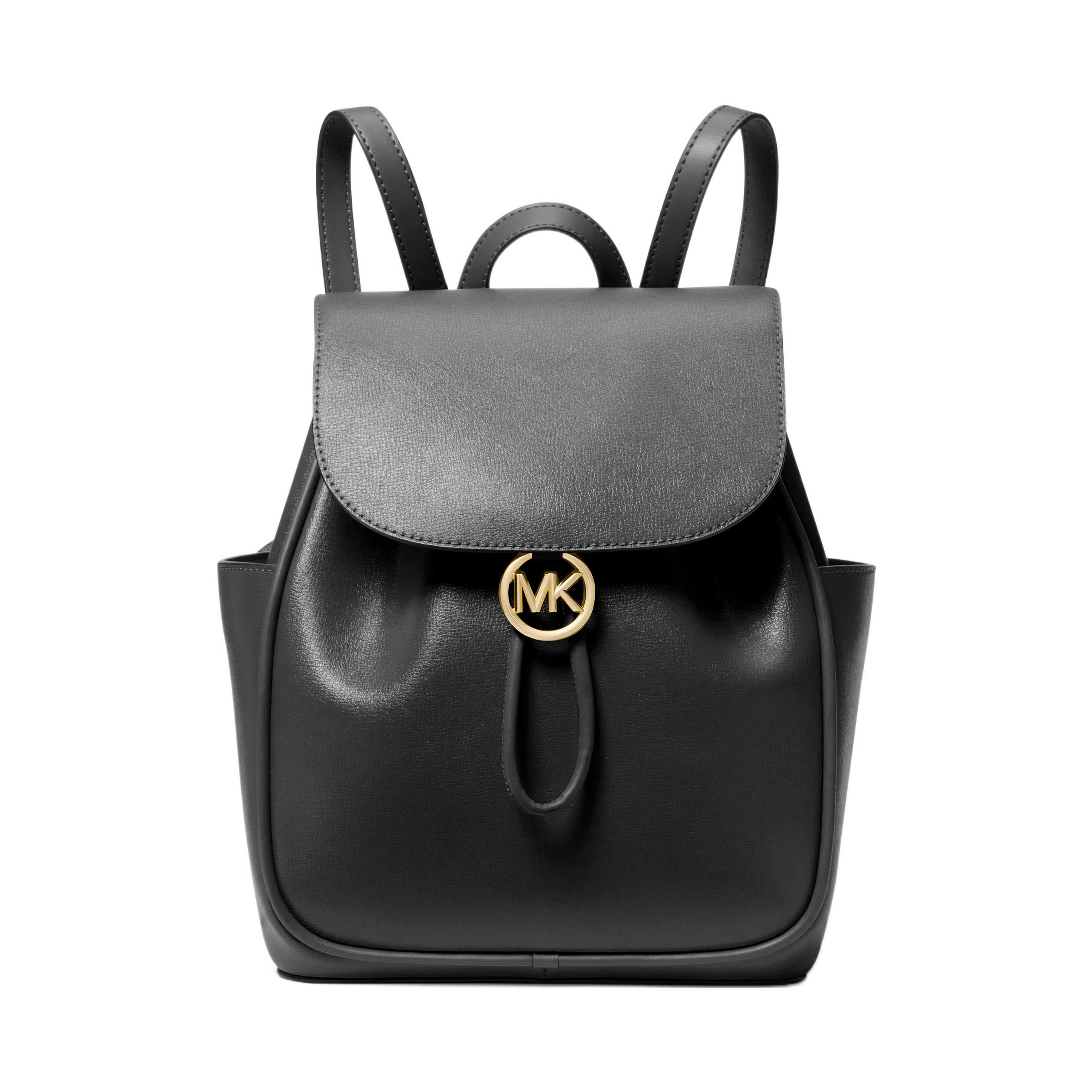 

Новый рюкзак MICHAEL KORS из коровьей кожи, средний, женский, черный/верблюжий 30F3G2EB2L 24.1*15.0*29.0CM