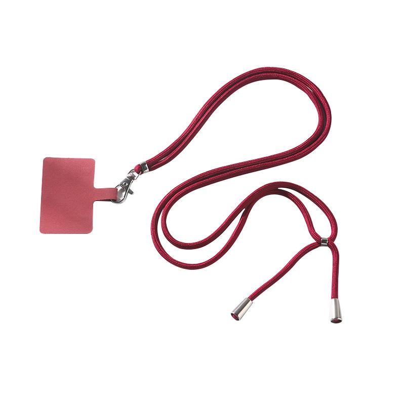 Mobile Phone Lanyard Neck/Crossbody/Wrist Strap with Clip and ID Holder - Anti-Lost Woven Design