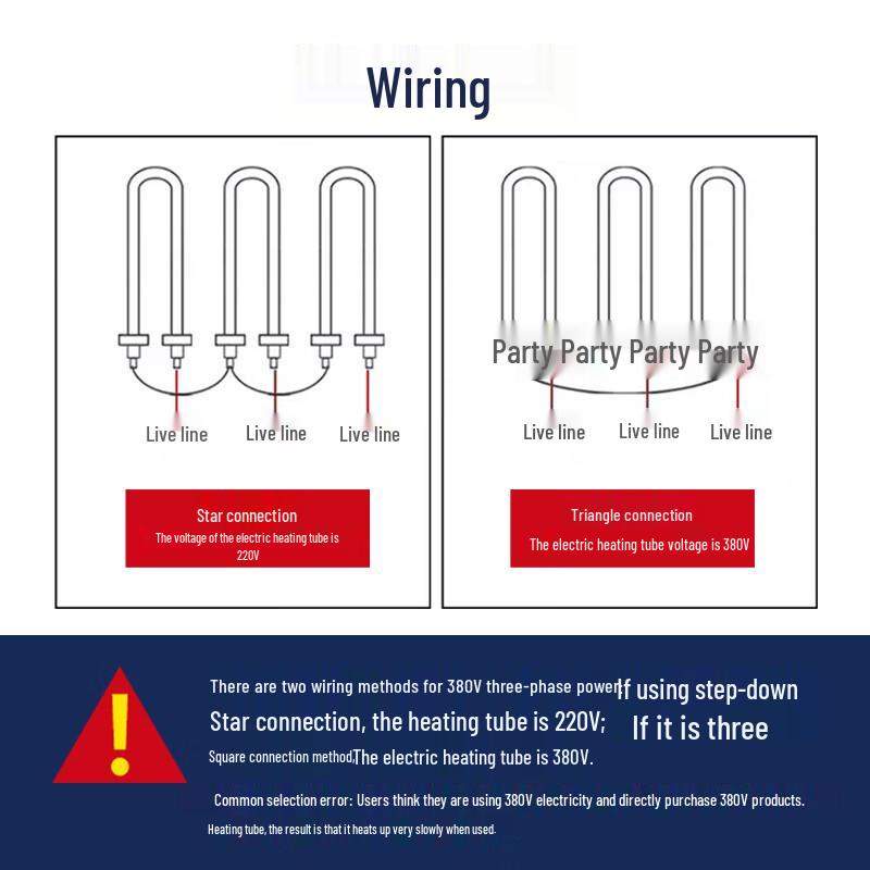 Stainless Steel Single U-Shaped Electric Heating Element for Water Tanks