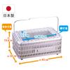 GREEN LIFE Made In Japan Barbecue BBQ Main Unit Does Not Get Hot Easily Adjustable Mesh Height Square Tabletop Bicchirin SC-452
