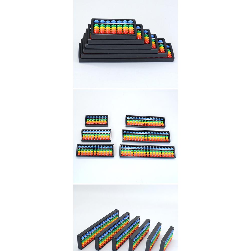 Kinder-Abakus Regenbogenperlen Arithmetik Zählwerkzeug Für Kinder Kindergartenkinder 7 9 11 13 15 17 Spalten Abakus