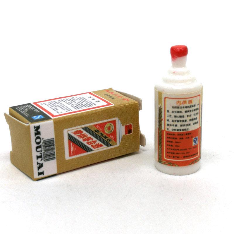 Кукольный домик Миниатюрный напиток Мини китайское вино Кукольная игра Еда Аксессуары — фото 3