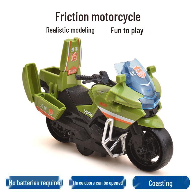 Children's Inertia-Powered Excavator Toy - Educational Pull-Back Car Gift