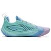 New LiNing Sonic 13 Abrasion Resistant Slip Resistant Low Top Basketball Shoes Men's Blue Purple ABAV025-8