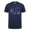 Linux Servers Mostly Cloud T Shirt Summer Men Short Sleeve Cotton Computer Programmer Tshirt Funny Man T-shirts JL-108