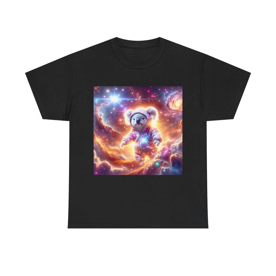 Unisex Adult T Shirt Cosmic Koala in Galactic Kigurumi 3XL
