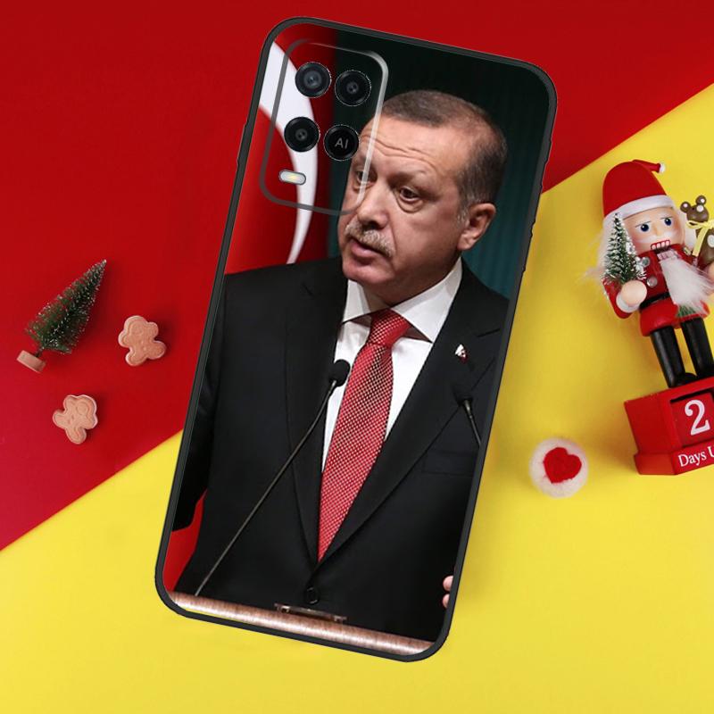 President Turkey Recep Tayyip Case For Oppo A38 A18 A58 A78 A98 A74 A94 A54 A80 A60 A40 A96 A76 A16 A15 A17 A57 A5 A6 Pro