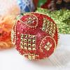 Christmas Balls Pendants Rhinestone Anti-deformed Decoration Holiday Gift Festival Balls Pendants Party Supplies