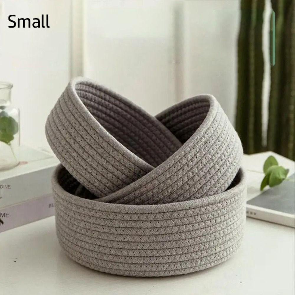 Desktop Sundries Storage Basket Snacks Toys Cosmetics Organizer Fashion Storage Box
