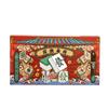 Guochao Design Portable Mini Melamine Mahjong Set for Outdoor and Travel.