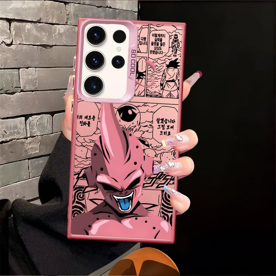 

Чехол для Samsung Galaxy S20 FE Note 20 Ultra S25Plus S22 Ultra S21 S23 S24 FE S24Ultra S25 Мягкий чехол Dragon Ball Маджин Бу Galaxy S25+
