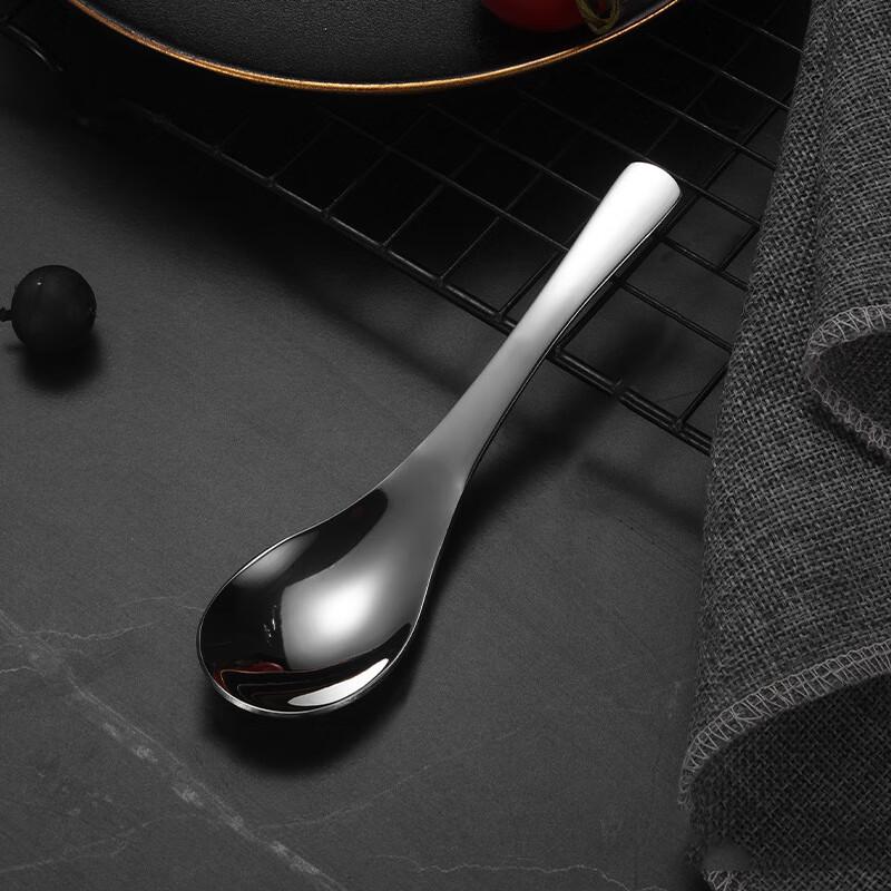Fanshun 430 Stainless Steel Round Bottom Palace Spoon Set