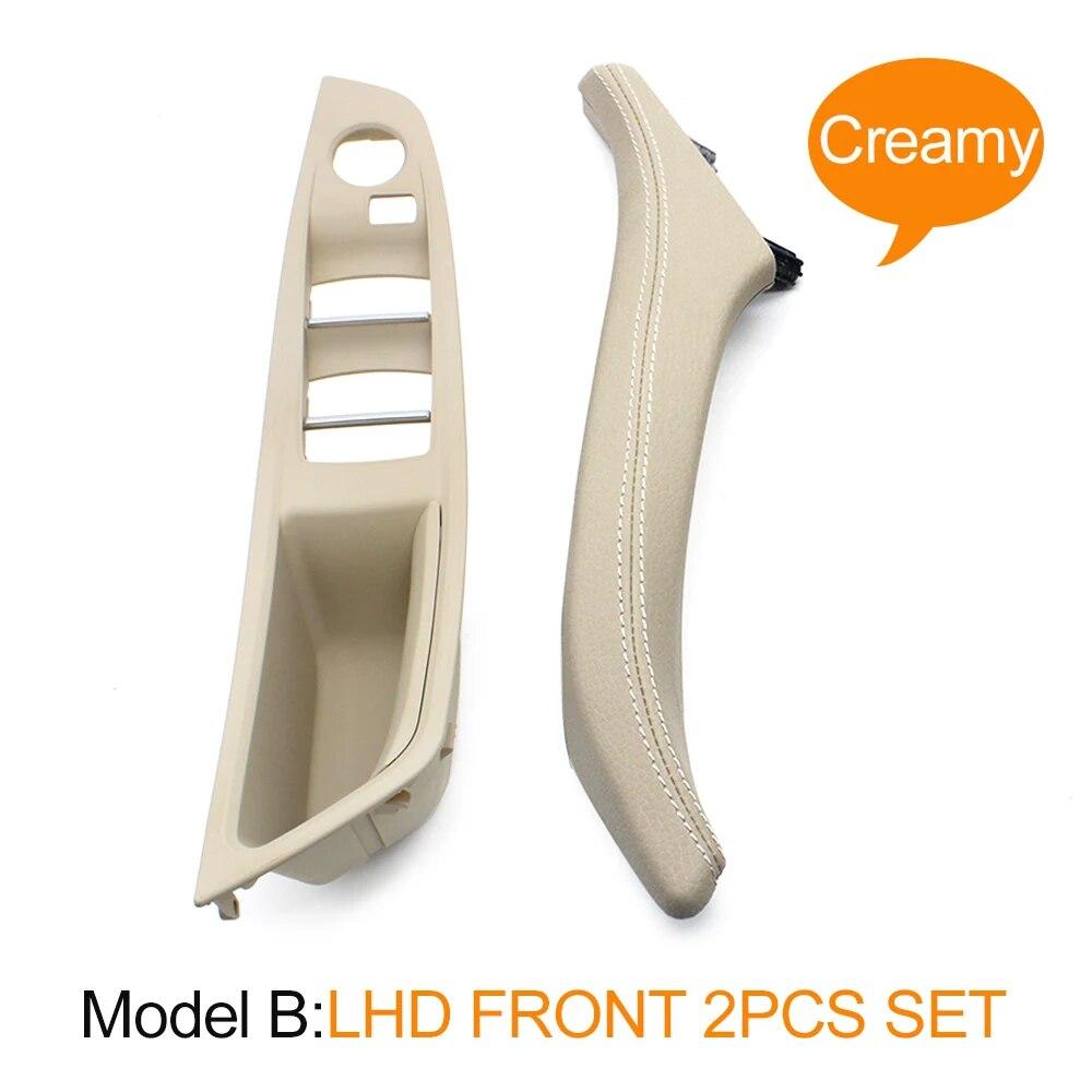 LHD Interior Car Front Left Right Armest Cover Panel Door Handle Assembly For BMW 5 Series F10 F11 523i 525i 528i 530i 535i 540i