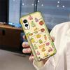 Card slot Durable Phone Case For FCNT/Fujitsu Arrows N F-51C Cover Fashion Design Silicone Shockproof Anti-dust TPU Cute