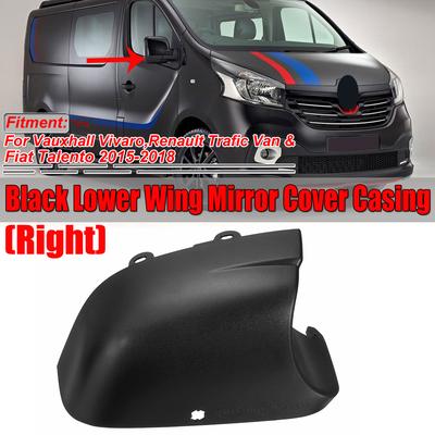 1 2pcs Car Wing Mirror Case Rearview Cover For Vauxhall Vivaro Renault Trafic Van 15 18 Black Grey Buy At A Low Prices On Joom E Commerce Platform