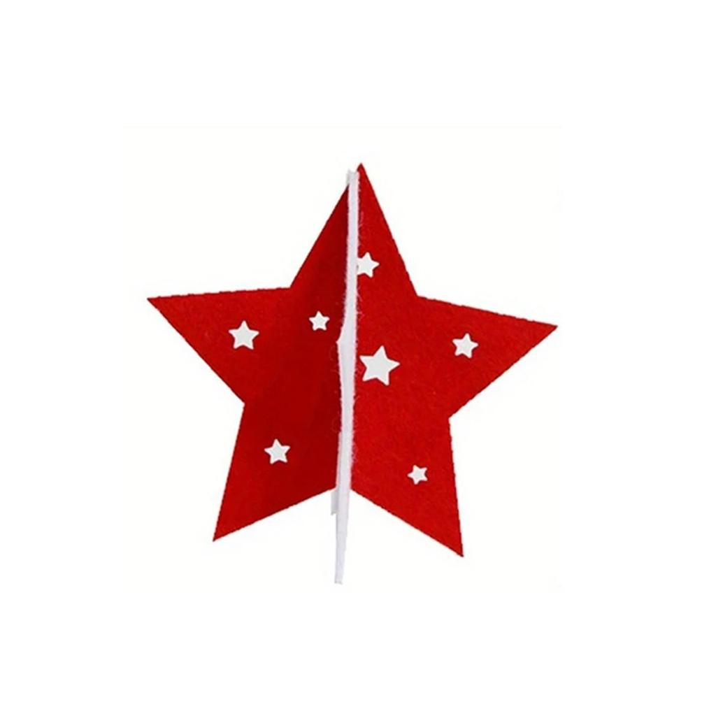 3pcs Independence Day 3D Star Home Decorations, Interesting Home Wooden Decorations