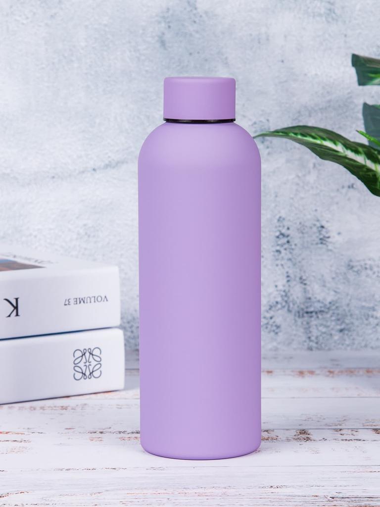 750/500ML Small Mouth Thermos Cup Stainless Steel Insulated Cup Outdoor Sport Kettle Household Water Bottle Office Thermos Cup