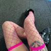 CTW01 Shiny Rhinestone Over-the-Knee Diamond Mesh Stockings