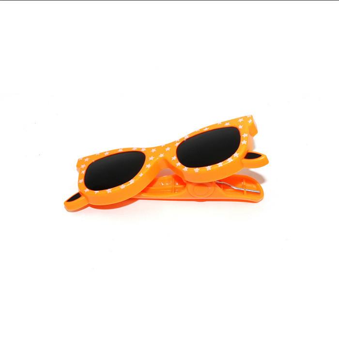 Strand Winddichte Klammer mit Schildkröten- und Papageien-Design für Außenschutz