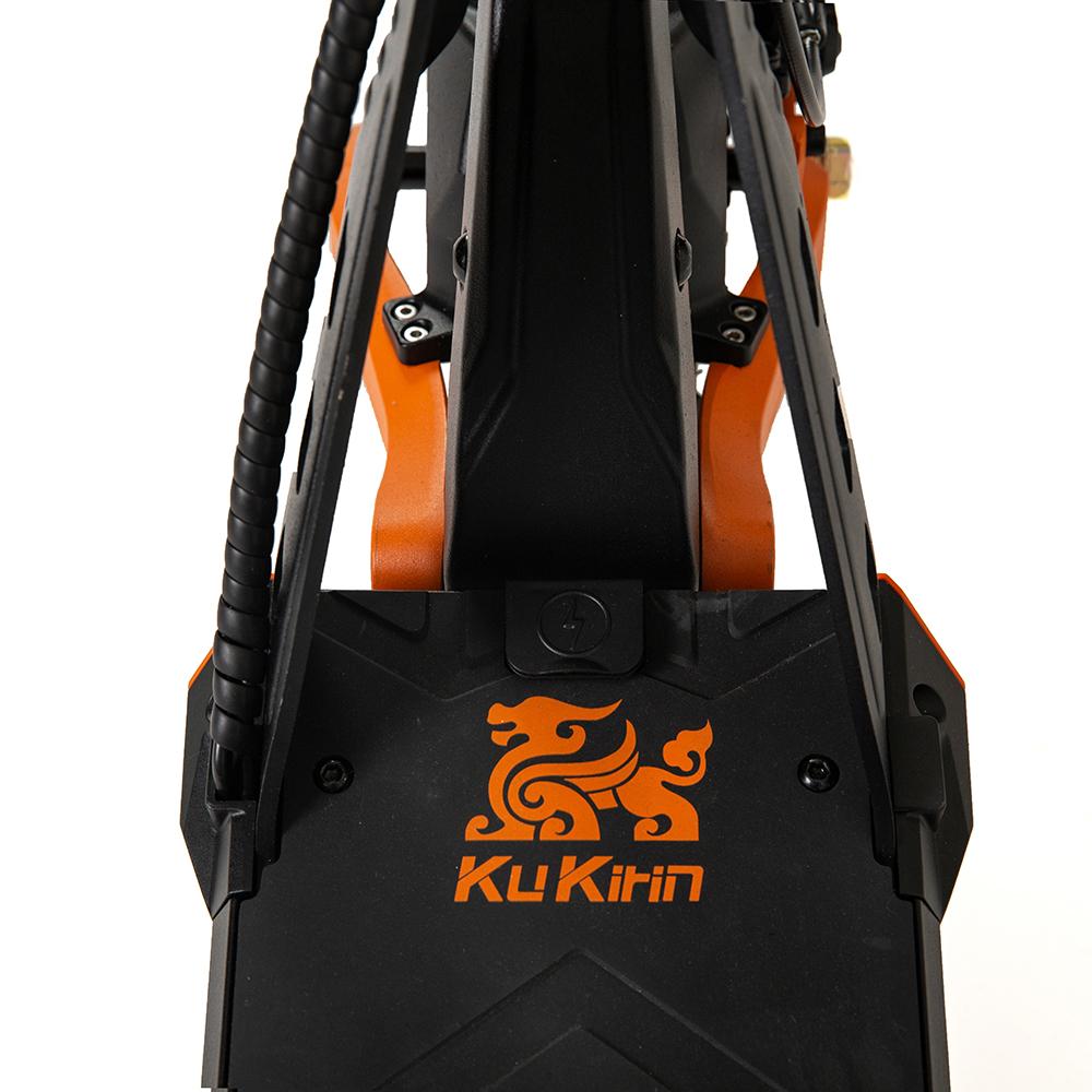 KuKirin Trotinettes Électriques Étanche G2 Pro Moteur CC Sans Balais à Capteur Hall 600W Amortisseurs à Double Ressort Avant et Arrière 48V 15.6Ah