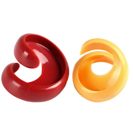 2Pcs Sausage Cutter Simple Operation Reusable Spiral Shape Hot Dog Slicer for Home Kitchen Restaurant